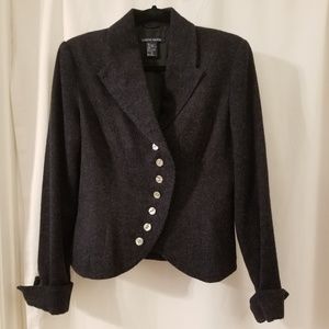 Boston Proper gray wool blend jacket